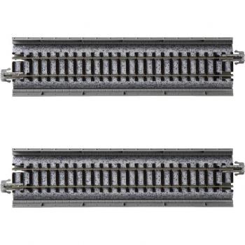 Elevated N Gauge Straight Line Track, 124 mm – 2 Pieces (KATO 20‑420)