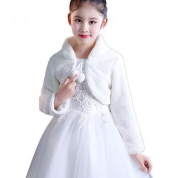 Cape en peluche pour fêtes