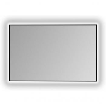 B‑951 Espejo H/V 60x80 cm, diseño negro, luz perimetral Bathstage