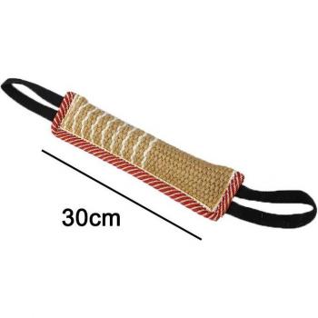 Dog Training Tug Pillow Sleeve with 2 Rope Handles