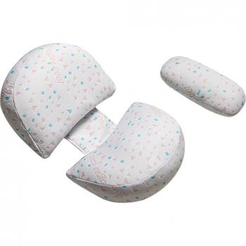 Coussin de maternité doux multicolore pour le ventre et la taille