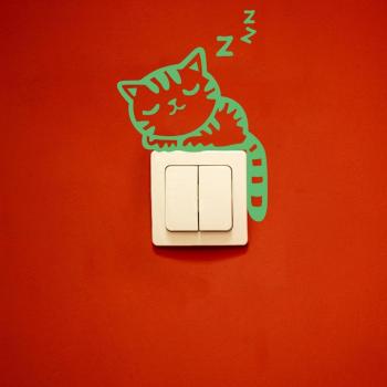 Creative Cartoon Light Switch Stickers