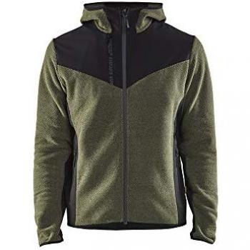 BLAKLADER Chaqueta Térmica Softshell XS Verde/Negro