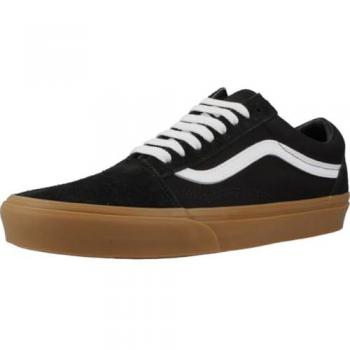 Zapatillas Vans Old Skool Negras y Caramelo