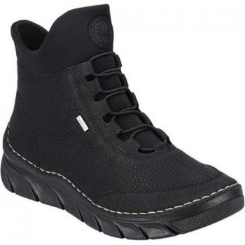 Scarpe Stivali Rieker Nero Mid-Height Donna