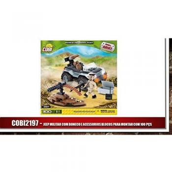 Mini-Armée Mobile : Ensemble Construction – 100 pièces, 1 figurine Cobi