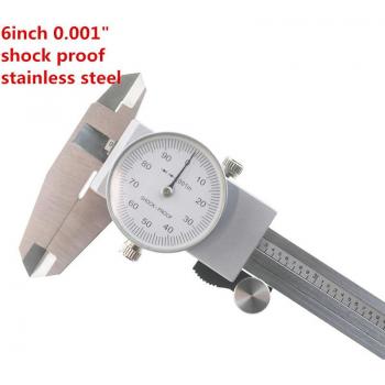 Plastic Dial Caliper Gauge 6 Inch 0-150mm