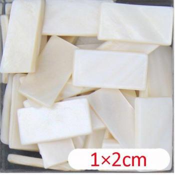 100g White Square Shell Mosaic Tiles for Interior Use
