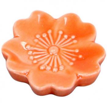 Japanese Ceramic Chopstick Rest with Sakura Design