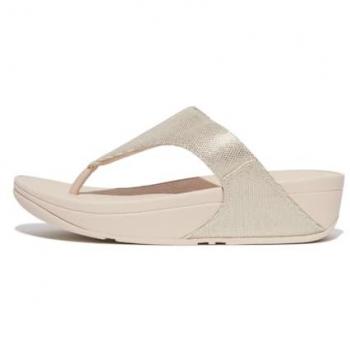 LULU GLITZ von Fitflop, Keilabsatz Zehentrenner, Sommer, mit Mikro-Wobbler-Fußbett