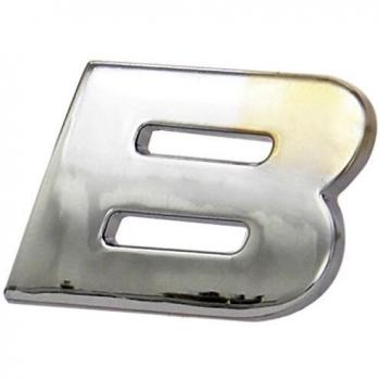 Lettre B Chrome