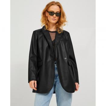 Chaqueta cruzada de efecto cuero para mujer (Marca: Jack & Jones)