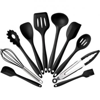 Set d’outils de cuisine sans BPA, silicone