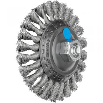 Spazzola KBG Ø 115 x 15 mm M14 filo inox Ø 0,35