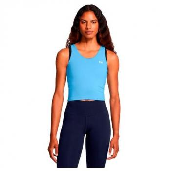 Camiseta de entrenamiento sin mangas Under Armour Motion Emea mujer, azul, talla S