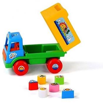 Cavallino Kipper mit Lernspielzeug, 26x16x17 cm