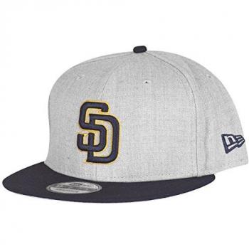 New Era 9Fifty Snapback – San Diego Padres – Gris – Style Masculin