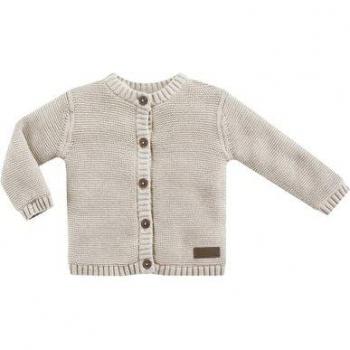 Cardigan BABY ON TOUR per Neonati beige melange