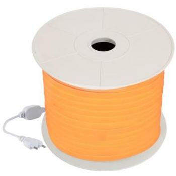 LED Arancione 50m Bobina Ledkia – 360° Neon, 220V