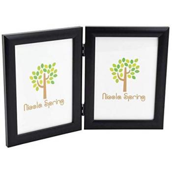 5 x 7 Black Double Photo Frame