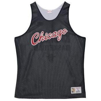 Tank NBA Mens Black White Bulls