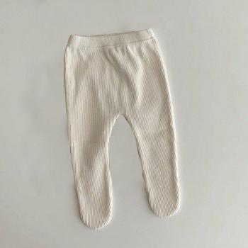 Bebe Solid Legging Pants for Girls 0-2 Months