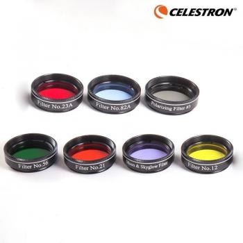 Set de Filtros Astronómicos Celestron para Planetas, Nebulosas y Reducción de Skyglow