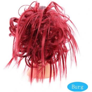 Chignon Donut Brun AOOSOO