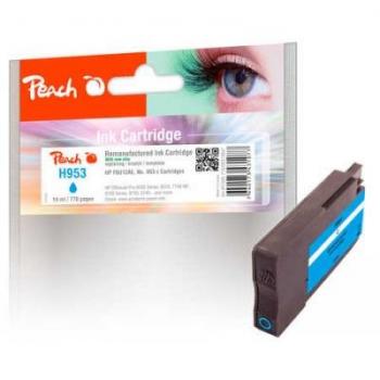 Peach Cyan‑Ersatzpatrone – HP 953 kompatibel (F6U12AE)
