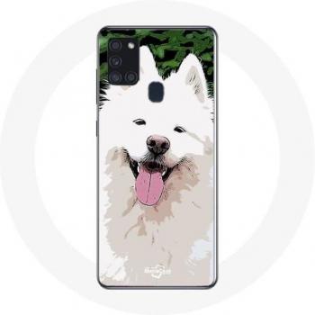 Coque Design Samoyède Blanc pour Galaxy A21S