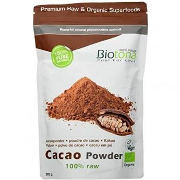 Cacao Polvo Orgánico Biotona 200g