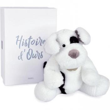DOUDOU 8903126 Hund Noopy 30 cm – À la campagne (Box)