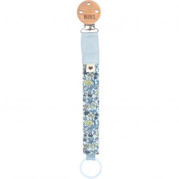 Attache Sucette BIBS en Liberty Bleu