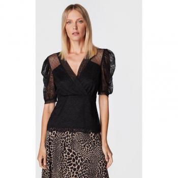 Morgan T-shirt Collo A V Nera M