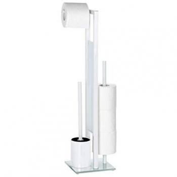 WENKO Lackierter Stahl WC-Garnitur Rivalta