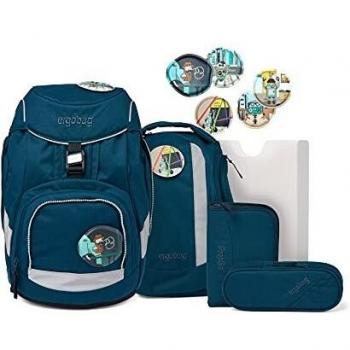 Ergobag pack Set ergonomischer Schulrucksack, Set 6-teilig