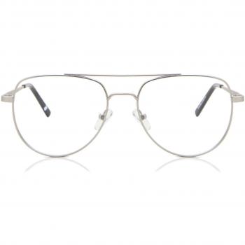 Óculos de Grau Metal Prata Masculino Magnus 889E