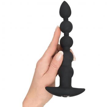 Black Velvets Rechargeable Anal Beads mit kraftvoller Vibration