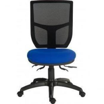 Ergo Comfort Mesh Chair No Arms Blue