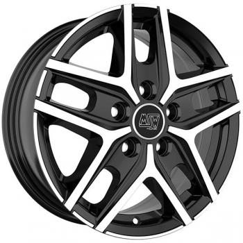 Llanta MSW 40V 6.5x16 5x112 ET50 66.6 Negro Mate