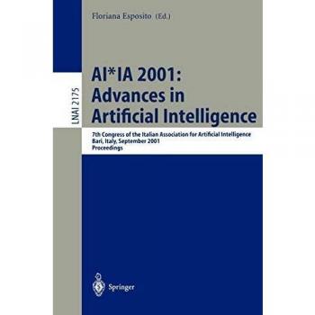 AI*IA 2001: Advances in Artificial Intelligence