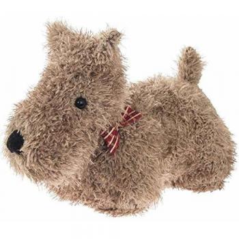 Brown Fluffy Heavy Dog Door Stop