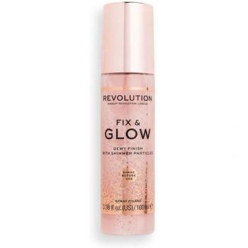 Spray Fix & Glow 100ml Makeup Revolution Finition Rosée