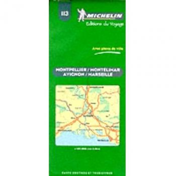Michelin Marseille/Avignon/Montepellier Map (Michelin Maps)