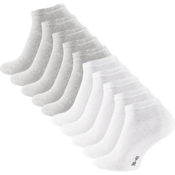 Cotton Prime: Calzino Elegante Grigio Chiaro / Bianco