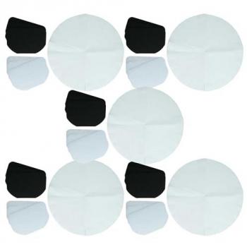 Set Filtro 60p. DeLonghi F330: 15x Carboni + 15x Antigrasso + 30x Carta