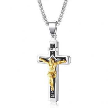 Accessoire Punk Croix Métallique
