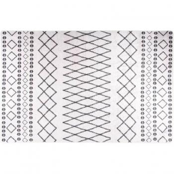 Prolenta Premium Tapis 160x230 cm Noir Antidérapant Lavable