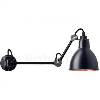 DCWéditions Wandleuchte Gras N°204 L40, schwarz/kupfer