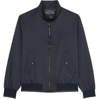 Marc O'Polo Herren Blouson blau XL mit Label-Stitching